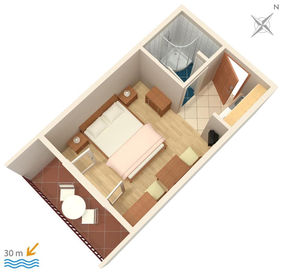 Apartments By The Sea Igrane, Makarska - 311 Dış mekan fotoğraf